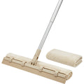 Rglvx Wide Silicone Squeegee Mop with Microfiber Sleeve Sand Cream - Product view